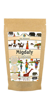 Mandeln in Schokolade ohne Zucker glutenfrei 100g FÜNF ÄNDERUNGEN - Biolaboratorium